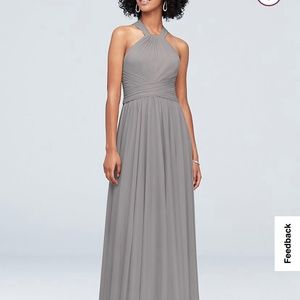 Bridesmaid Dress David’s Bridal Mercury Color Size 18